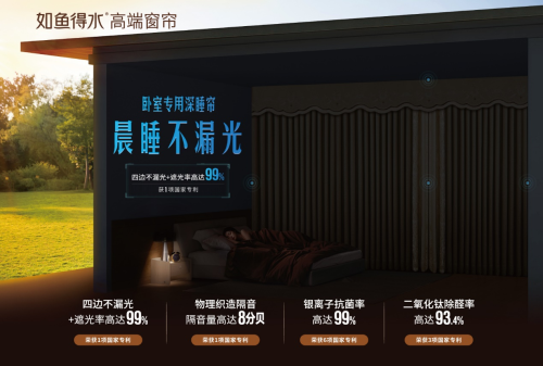 如鱼得水一路乘风破浪迈向胜利的彼岸j9九游会入口高端窗帘品牌代理选(图2)